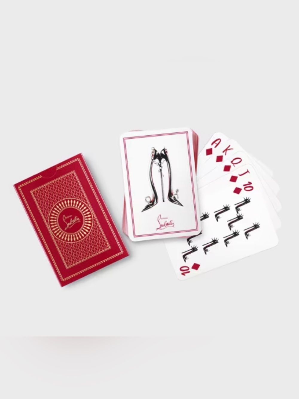 CHRISTIAN LOUBOUTIN Sealed Deck of Playing Cards